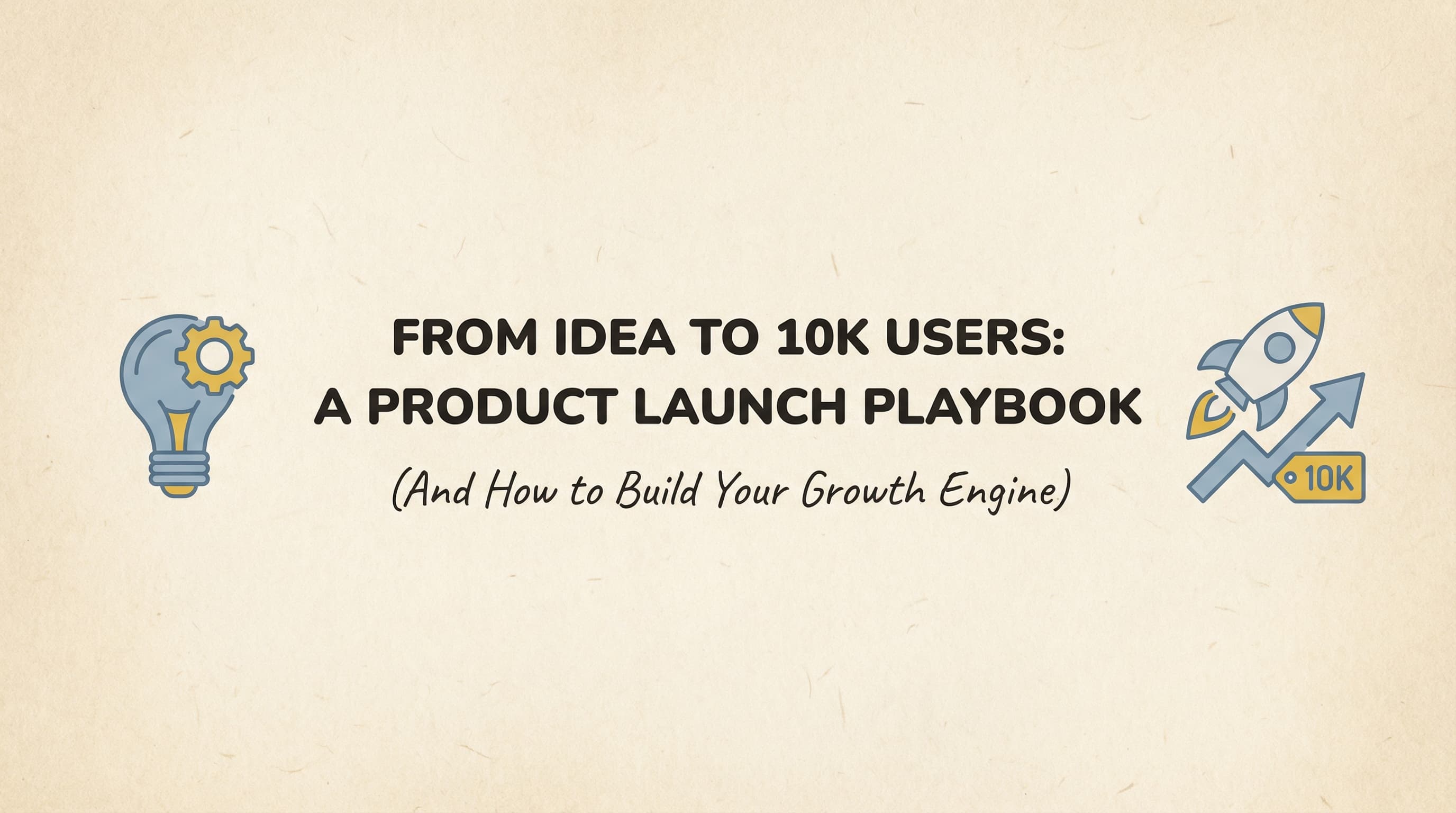 From Idea to 10K Users: A Product Launch Playbook